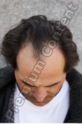 Head Hair Man Average Overweight Street photo references